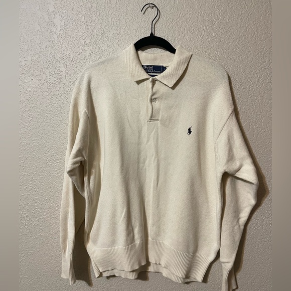 Polo Ralph Lauren Other - Vintage Polo by Ralph Lauren 3/4 Button Polo Long Sleeve Shirt